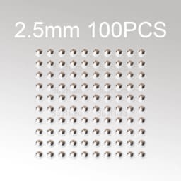Silver Beads For Jewelry Making, 925 Balls SilverB bead Spacers To Make Bracelets And Necklaces