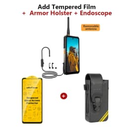 Ulefone Armor 26 Ultra Walkie Talki Rugged Smartphone 12GB+512GB Android 13 6.78 inch 15600mAh MediaTek Dimensity 8020 5G NFC