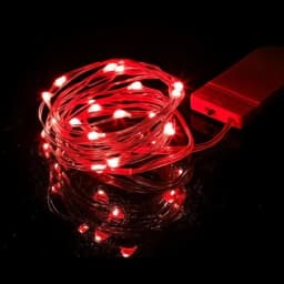 LED Lights Battery Operated Fairy String Lights Waterproof Silver Wire Firefly Starry Lights  Xmas Christmas Decor