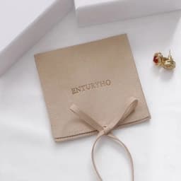 100pcs Custom Logo Microfiber Velvet Jewelry Gift Bag Wedding Favors Bulk Candy Organizer Pouch Earrings Packaging Storage Bag