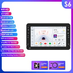 Car Intelligent Systems Carplay Android Auto Car Radio for Alfa Romeo 159 Brera Spider Sportwagon Multimedia Video Player GPS 4G