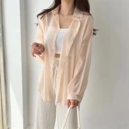 7 Colors Shirts Women Sheer Thin Chic Summer Simple Solid Sun-proof Tops Fashion Baggy All-match Basic Korean Style Sexy Clothes