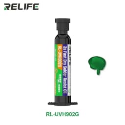 RELIFE RL-UVH902 10ML 3 Seconds Quick Dry Solder Mask Oil for Phone Jumping Wire Motherboard PCB Curing Oil Maintenance Tool