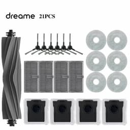 Dreame L10s Ultra Gen 2 / L30s Ultra Robot Vacuum Spare Parts Main Side Brushes Mop Cloths HEPA Filters Dust Bags Accessories