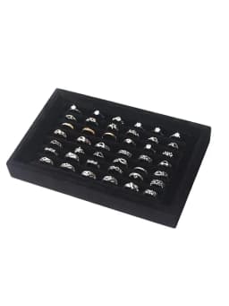 Jewelry Organizer Ring Holder Display Tray Stand for Selling Earrings And Rings Stylish Showcasing Accessory