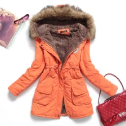 Spring Autumn Winter Jacket Women 2025 Thick Warm Hooded Parka Mujer Cotton Padded Coat 3XL Casual Slim Jacket Female