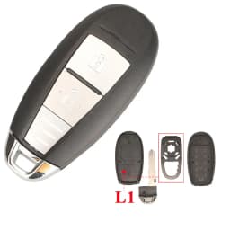 jingyuqiin Remote Car Key Blank Fob Shell Case For Suzuki Swift SX4 Vitara 2010-2016 TS008 / TS007 Smart Key With Small Key