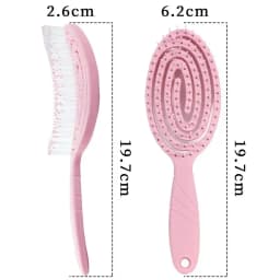 Relaxing Elastic Massage Comb Portable Hair Brush Massage Brush Brushes Head Combs Scalp Massage Brush Wet And Wavy Bundl