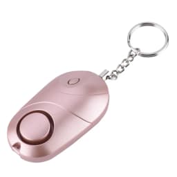 Personal Security Alarm Emergency Self Defense Alarm Keychain LED Light 130dB