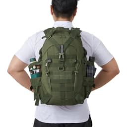 40L Tactical Backpack for Men Camping Hiking Backpacks Reflective Outdoor Travel Bags Survival Molle Climbing Rucksack Bag