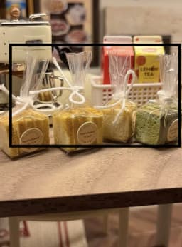 Handmade Premium Mini Food Set - Sandwich/Cake/Rainbow Cake/Hot Dog | Artisan Dollhouse Decor | Customizable Baking Miniatures