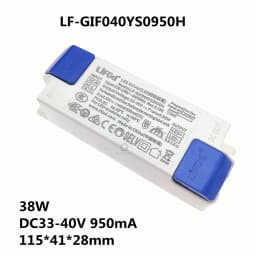 Lifud LED Driver 20W-60W YM YS 700mA 800mA 900mA 1000mA 1050mA 1200mA 1300mA 1400mA 1500mA 25-40V High PF Lighting Transformer
