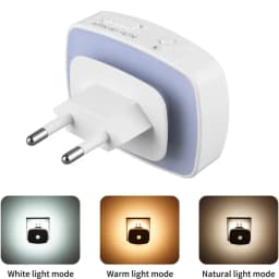 EU/US Plug LED Night Light with Motion Sensor PIR Human Induction Lamp Bedside Lamp For Bedroom Hallway Stair Night Lights