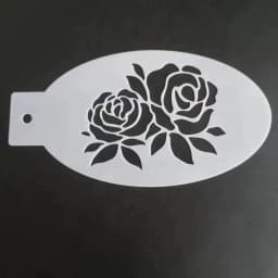 PET Stencil For Face Body Face Painting Paint Reusable Templates For Body Arts Cosplay Halloween Christmas Party