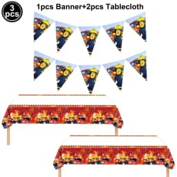 Jumbo Fireman Sam Balloons Fire Truck Foil Ballons Firefighter Themed Birthday Party Decortions Baby Shower Fire Engine Ballons