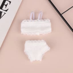 1/6 Doll Lace Underwear Bra Briefs Pajamas Set 30CM Dolls Clothes Suit Doll Decoration Accessories For Kid Pretend Play Toys