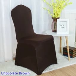 Spandex Chair Covers Stretch For Wedding Decoration Elastic Dining Room Banquet Hotel Birthday Party Cheap And Fine