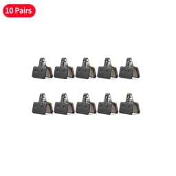 10/15/20/30/40/50 Pairs MTB Road Bicycle Disc Brake Pads for SHIMANO M375 M445 M446 Resin Semi-Metallic Cycling Brake Pad Parts