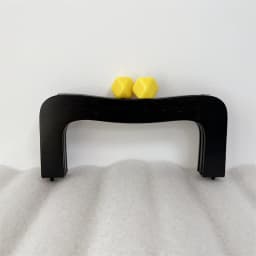 22X10 Cm Black Candy Wooden Bag Purse Frame Wood Clip Bags Handle DIY Handmade Sewing Brackets Handles for Making Handbag