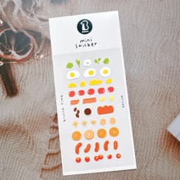 BONITO Mini Coffee Light Meal Space Cartoon Stickers Scrapbooking Diy Journal Diary Cute Stationery School Sticker Gift