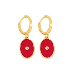 Papaya Enamel Fruit Pendant Dangle Earrings Summer Collection INS Personality Creative Fruit Charm Earrings Jewelry Gift 2025