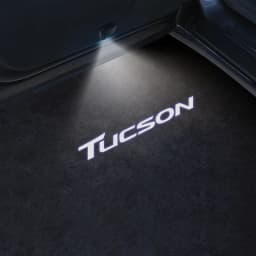 2Pcs LED Car Door Emblem Light Welcome Lamp Wireless Projector For Tucson 2016 2017 2018 2019 2020 2021 2022 2023