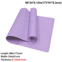 Foldable Yoga Mat Eco Friendly EVA Folding Travel Fitness Exercise Mat 3mm/4mm/6mm Thicknesses for Yoga Pilates & Floor Workouts