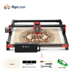 ALGO Laser Engraver DIY KIT OPTIONAL Laser Rotary Roller Desktop Engraving Cutting Cutter Machine Metal Woodworking 400x400mm