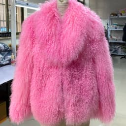 YOLOAgain 2025 Winter Warm Women's Real Mongolia Sheep Fur Jacket Plus Size 8XL Sheep Fur Coat