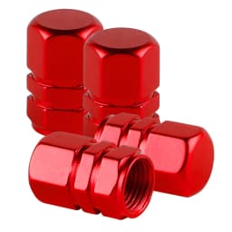 Hex Aluminum Explosion-proof Valve Caps Fit Car & Moto Block Dust Rust Choose Seal Ring or No Ring Various Colors for Wheels
