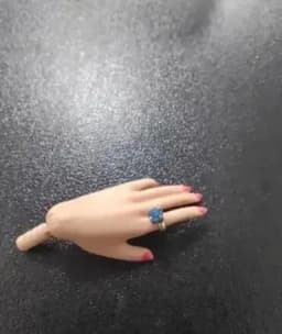 Need 15 days process time LX578 New Handmade jewelry Toy rings Crystal diamond accessories for your 1/6 30cm babi fr fr2 dolls