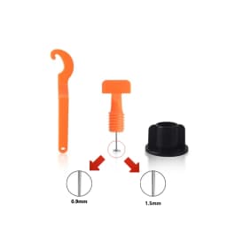 50/200/500pcs Replacement Steel Needles for Ceramic Tile Leveling System Clips Wedges Spacer Floor Tile Laying Construction Tool