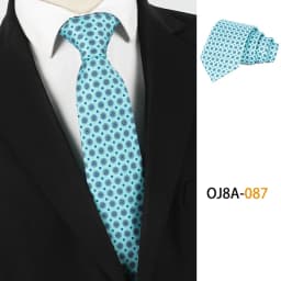 Lurury 8CM Mens Necktie Print Patterns Classic Ties For Man Groom Handfeel Polyester Floral Dot Business Wedding Accessories