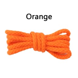 1Pair 8mm Bold Round Shoelaces Quality Linen Cotton Sneakers Laces for Shoes AF1 Shoe laces 100/120/140/160/180CM Shoestrings