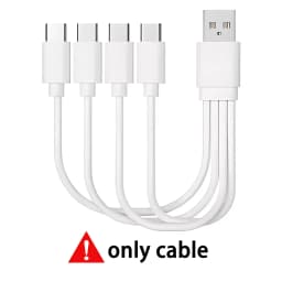 New Rechargeable1.5V AA 13600mAh+AAA 6800mAh Lithium Battery,USB Fast Charging Li-ion Battery , 2000 Cycles with USB- C Cable