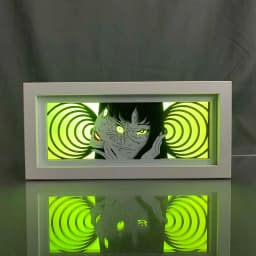 Anime Light Box Junji Ito Tomie for Kids Bedroom Decoration Color Changing Manga LED Night Light Lamp Paper Cut Lightbox