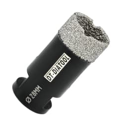 DT-DIATOOL Drill Bit M14 Porcelain Tile Crowns for Tile Granite Marble 1pc Collet, Crown Porcelain Hole Saw