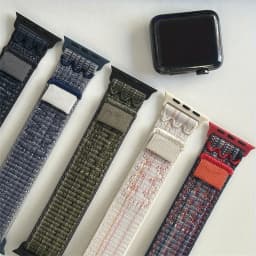 Nylon Sport Strap for Apple Watch 46mm 42mm 49mm 45mm 41mm 44mm 40mm Band for IWatch Ultra 1-3 Series 11 10 9 8 7 6 SE 5 4 3