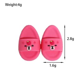 Miniature Cute Capybara Seal Slippers for Labubu Doll Accessories Stylish Casual Shoes for Playtime for Labubu Accessories Shoes