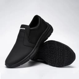 LARNMERN Chef Shoes For Men Resistant Kitchen Cook Waterproof Non Slip Work Shoes Oil-proof Safety Shoes Hotel Restaur Plus Size