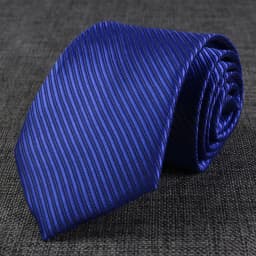 New Men's Tie Classic Stripes Striped 8cm Jacquard Necktie Accessories Daily Wear Cravat Wedding Business Party Gift