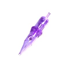 50pcs/box Disposable Tattoo Cartridges Needle RL RS RM M1 Purple Permanent Eyebrow Lip Makeup Needles For Tattoo Machine Pen