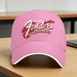 Fender Jimi Hendrix Electric Guitar Baseball Cap Couple Women Hip Hop Hats Outdoor Sport Baseball Caps Birthday Gift