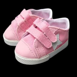 For 40 Cm Bebe Doll Shoes Sneackers Fits for 18 Inch Girl Doll Sport Shoes Baby New Born Doll Accessories