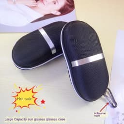 Oxford Bula Zipper Sunglasses Glasses Case Hook Type Sunglasses Case Stress Resistant Outdoor Storage Box Wholesale