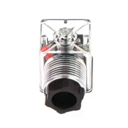 1Pcs DC24 Solenoid Coil Plug Hydraulic Valve Transparent Voltage Universal Accessories