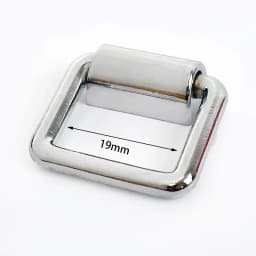 5/10/20Pcs 15/16/19mm Metal D Ring Buckles Bag Side Clips for Handbag Chain Handles Connector Bags Strap Hardware Accessories