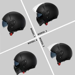 Modular Motorcycle Helmet Double Lens Full Face Motorcycle Helmet Man Woman Retro DOT Open Face Motorcycle Helmets Casco Moto