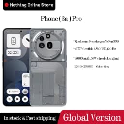 NEW Phone ( 3a ) Pro 6.77 AMOLED Bluetooth 5.4 Snapdragon 7s Gen 3 5G Main camera 50MP 12GB 256GB