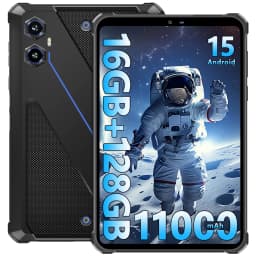 OUKITEL RT3 Plus Rugged Android 15 Tablet, 16GB+128GB 1TB Expandable Waterproof Tablets, 8 Inch HD Display, 1100mAh Battery